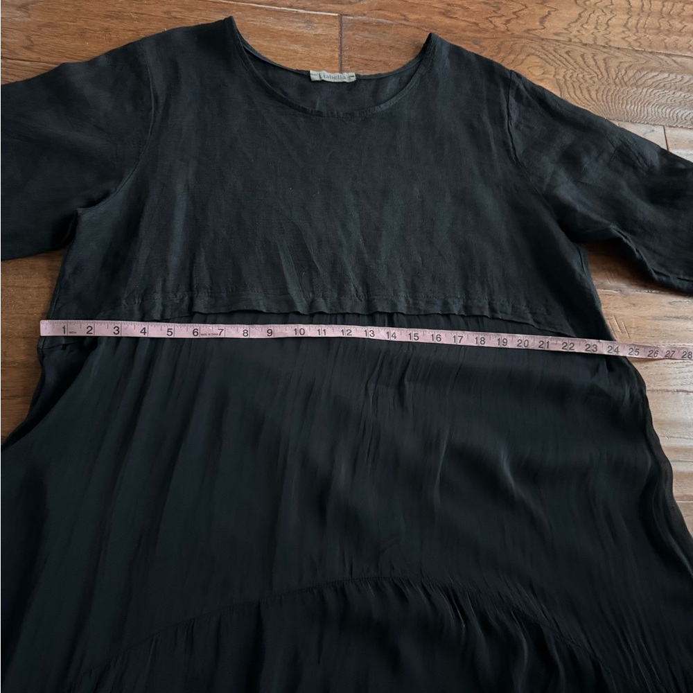 Liabella Linen Silk Blend Tunic Dress - Picture 12 of 15